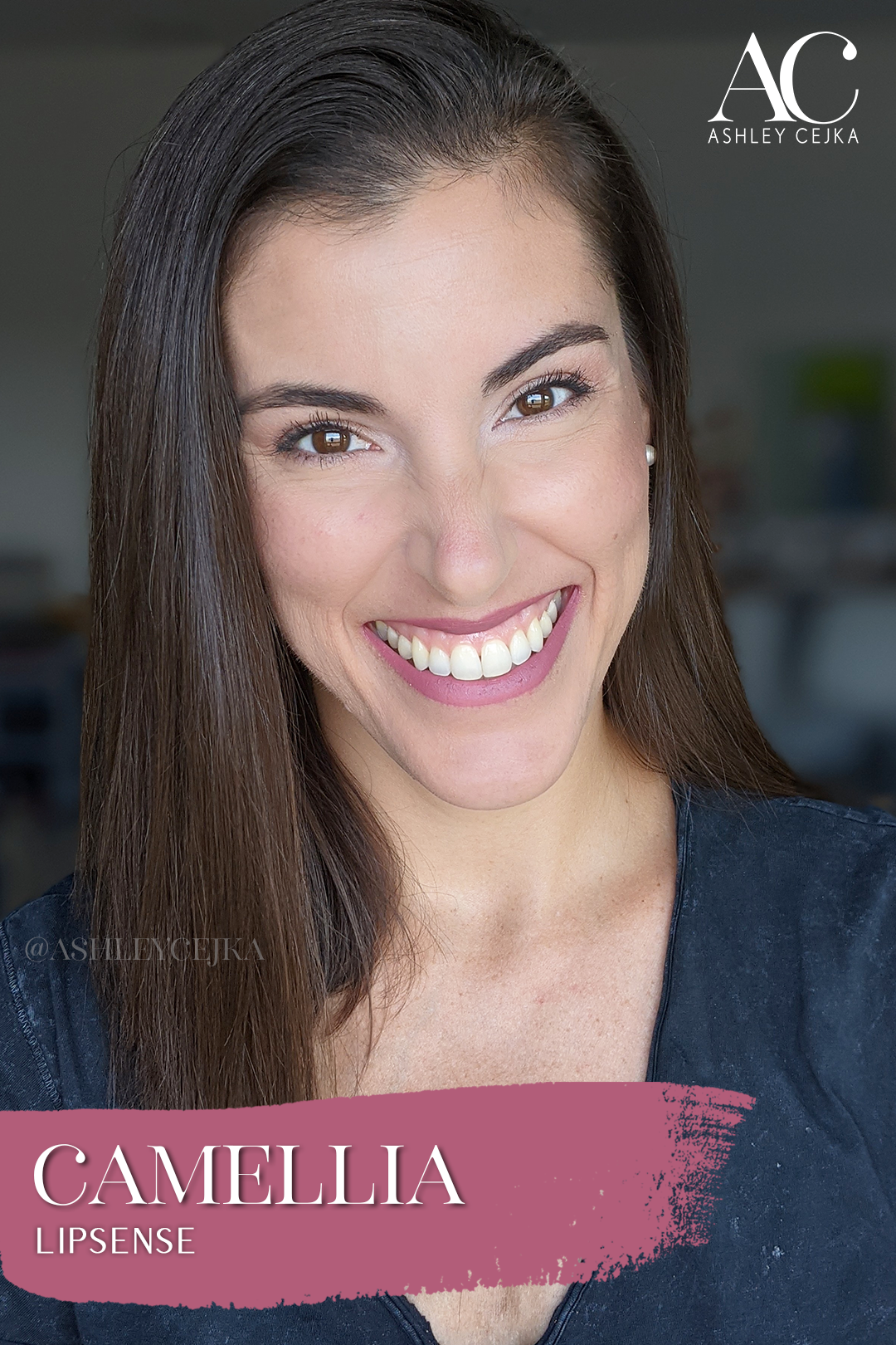 Camellia LipSense | Ashley Cejka